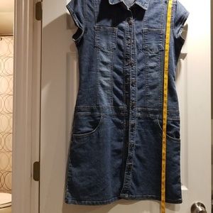 Denim dress